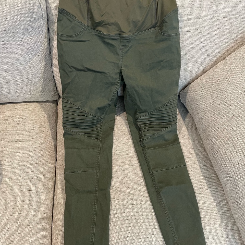 Isabel Maternity by Ingrid & Isabel Olive Jeggings